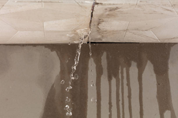 Professional Burst Pipe Cleanup technician working in Mars, PA